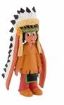 Bullyland 43356 - Spielfigur, Yakari mit Federschmuck, ca. 6 cm gro&szlig;, liebevoll
