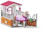 SCHLEICH Horse Club 42368 20-Teiliges Set mit Pferde Figur und Pferdebox -...