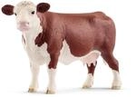 SCHLEICH 13867 Hereford Kuh, f&uuml;r Kinder ab 3+ Jahren, Farm World - Spielfigur
