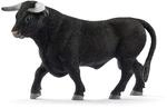 SCHLEICH Farm World | Schwarzer Stier 13875 Bauernhof Spielfigur | detailgetreue