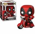 Funko Pop! Rides: Deadpool - Deadpool & Scooter - Vinyl-Sammelfigur - Geschenkidee -