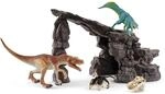 SCHLEICH Dinoset mit H&ouml;hle