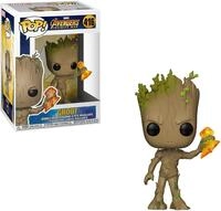 Funko POP! Marvel: Infinity War - Groot with Stormbreaker | Offizieller Fanartikel