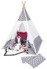 PINOLINO Tipi Zelt f&uuml;r Kinder &ndash; Jakara Spielzelt | Indianerzelt mit Fenster,