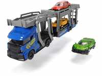 Dickie Toys 203745008 Car Carrier, Autotransporter für 3 Autos, inkl. 3