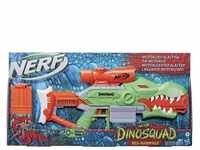 Hasbro DinoSquad Rex-Rampage motorisierter Blaster, 10-Dart Clip-Magazin, 20...