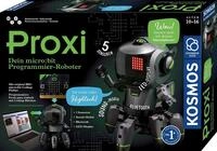 KOSMOS 620585 Proxi - Dein microbit Programmier-Roboter, mit 5 Sensoren, LED-Display,
