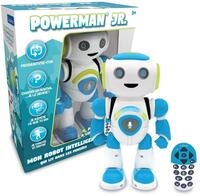 Lexibook ROB20FR Powerman Jr Smart Robot for Boys and Girls to Play Music, Quiz