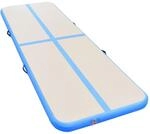 vidaXL Gymnastikmatte mit Luftpumpe Turnmatte Tumbling Matte Tranningsmatte