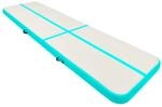 vidaXL Gymnastikmatte Aufblasbar mit Pumpe Turnmatte Tumbling Matte Training