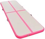 vidaXL Gymnastikmatte mit Luftpumpe Turnmatte Tumbling Matte Tranningsmatte