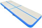 vidaXL Gymnastikmatte Aufblasbar mit Pumpe Turnmatte Tumbling Matte Training