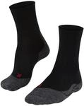 FALKE Herren TK2 Short Stripe Wandersocken mittelstarke Polsterung | Druckfreier