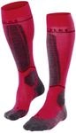 FALKE Damen Skisocken SK4 Advanced Compression Light W Kh Wolle Funktionsmaterial mit