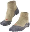FALKE Damen Wandersocken TK5 Wander Short W SSO Wolle antiblasen d&uuml;nn 1 Paar, Beige