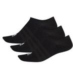 Adidas, No-Show, Unsichtbare Socken, Schwarz/Schwarz/Schwarz, L, Unisex-Adult