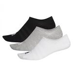 adidas Herren Light Nosh 3pp Unsichtbare Socken, Mgreyh/Wei&szlig;/Schwarz, L EU