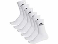 adidas 6 Paar Cushion Crew Socken, Top:White/White/White/White...