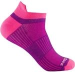 Wrightsock Coolmesh II Low Tab Socke, Plum-pink, M
