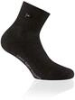 Rohner Fibre Light Quarter Schwarz - Merino Funktionelle komfortable Outdoorsocken,
