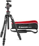 Manfrotto Befree GT XPRO Aluminium Kamerastativ,496 Kugelkopf, Twist Lock-System,
