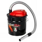 Ribimex Cenerill Aschesauger 1000 W mit waschbarem HEPA-Filter, 18 L Metallbeh&auml;lter