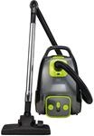 KHG BS-706MT Staubsauger mit Beutel in Gr&uuml;n/Grau mit 700W, 16060 Pa Saugkraft,