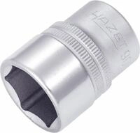 HAZET Steckschl&uuml;sseleinsatz 900-21, 1/2 Zoll (12,5 mm) Vierkant, SW 21 mm | 1/2 Zoll