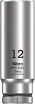 Wera Steckschl&uuml;sseleinsatz, Schwarz, 1/4", 12.0 mm