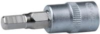KS Tools 911.1439 1/4" Bit-Stecknuss Innensechskant, 6mm