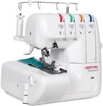 VERITAS N&auml;hmaschine Elastica II I Overlock-N&auml;hmaschine I Einstellbare...