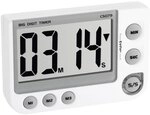 TFA Dostmann digitaler Timer und Stoppuhr, 38.2024, mit Memory Funktion, mit