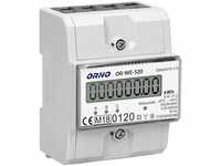 ORNO OR-WE-520 Stromzähler Hutschiene 3-Phasen Einweg MID Geeicht und Zertifiziert