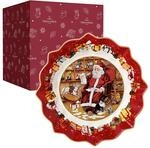 Villeroy & Boch - Toy's Fantasy Schale Gro&szlig; Santa Liest Wunschzettel 25 cm Bunt,