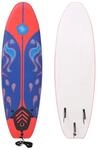 vidaXL Surfboard mit Traktionspad Stand Up Paddle Surfbrett Wellenreiter SUP Board
