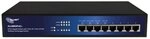 Allnet ALL8804PoE+ unmanaged Switch (8-polig Gigabit HPoE, 2x PoE+ oder 4x PoE,