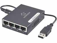 Renkforce RF-4270245 Netzwerk Switch 4 Port 1 GBit/s USB-Stromversorgung