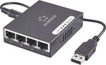 Renkforce RF-4270245 RF-4270245 Netzwerk Switch 4 Port 1000 MBit/s