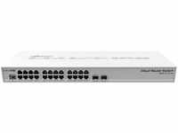 MikroTik CRS326-24G-2S+RM, 24x Gigabit Switch with 2x SFP+ Cages in 1U...