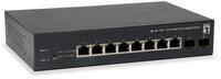 LevelOne Switch 8X GE GEP-1051 2Xgsfp 70W 8Xpoe