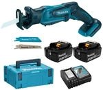 Makita DJR183RFJ Akku-Recipros&auml;ge 18V / 2x 3,0 Ah Akku + Ladeger&auml;t im Makpac