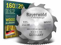 Bayerwald - HM Handkreissägeblatt für Holz - Ø 160 mm x 2,6 mm x 20/16 mm 