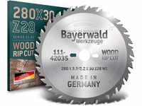 Bayerwald - HM Kreissägeblatt - Ø 280 mm x 3,2 mm x 30 mm | Wechselzahn (28...
