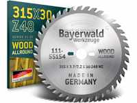 Bayerwald - HM Kreissägeblatt - Ø 315 x 3.2 x 30 | Z=48 UW | Serie 11.55 -