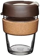 KeepCup Wiederverwendbare Kaffeetasse aus geh&auml;rtetem Glas, Reisebecher mit