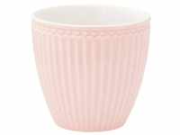Greengate - Kaffeetasse - Latte Cup - Becher - Alice - Pale Pink - Porzellan