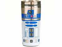 Paladone, Edelstahl , R2-D2 Reisebecher - Offiziell lizenzierte Star Wars-Ware
