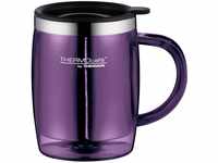 TC DESKTOP CUP 0,35l, purple, Isoliertasse aus Edelstahl und Kunststoff, hält