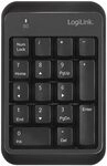 LogiLink ID0201 - Kabelloses (Bluetooth V5.1) Keypad, schwarz