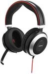 Jabra Evolve 80 UC Stereo Over-Ear Headset - Unified Communications zertifizierte